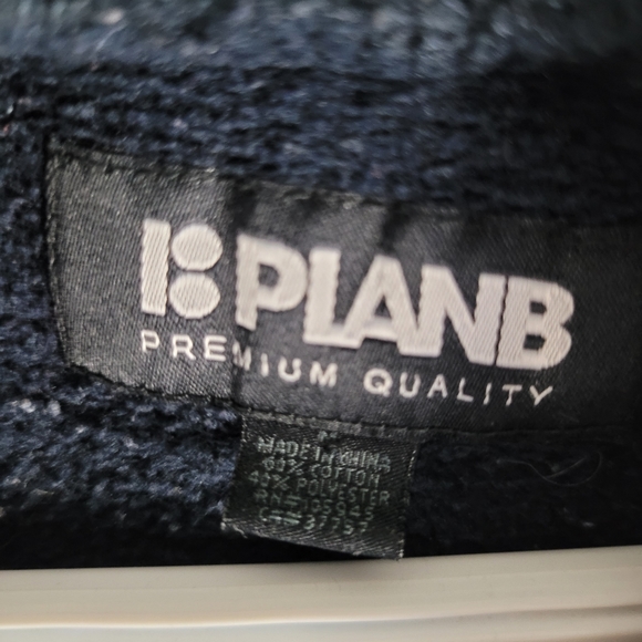 PLAN B SKATEBOARDS | pullover kangaroo pocket hoodie sweatshirt - Picture 7 of 8